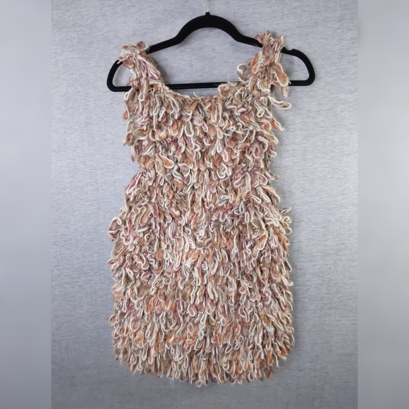 2x 👯♀️Host Pick⚡️Anthropologie Sherbet Loop Knit Vest - Picture 5 of 9